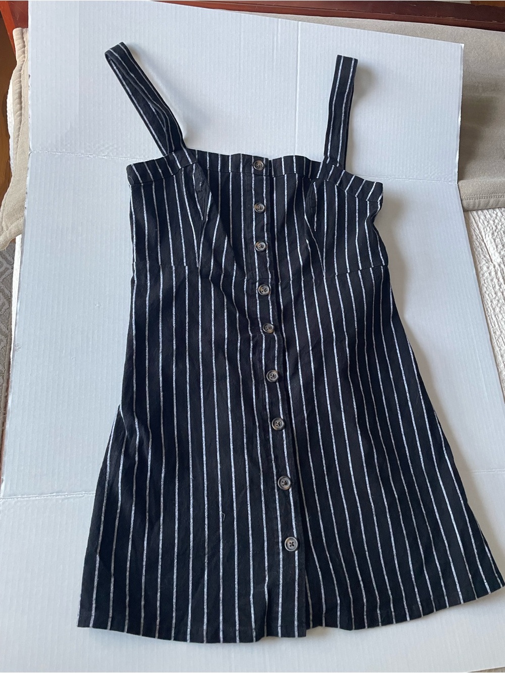 Hollister Mini Dress in Black and White